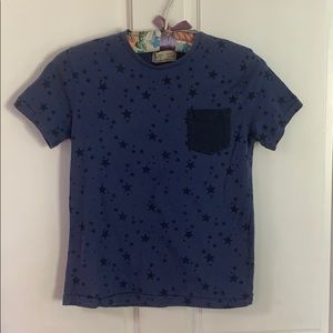 Zara boys star short sleeve shirt